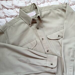 Filson Wool Shirt Men’s M Heavy Button Front Workwear Mexico Made